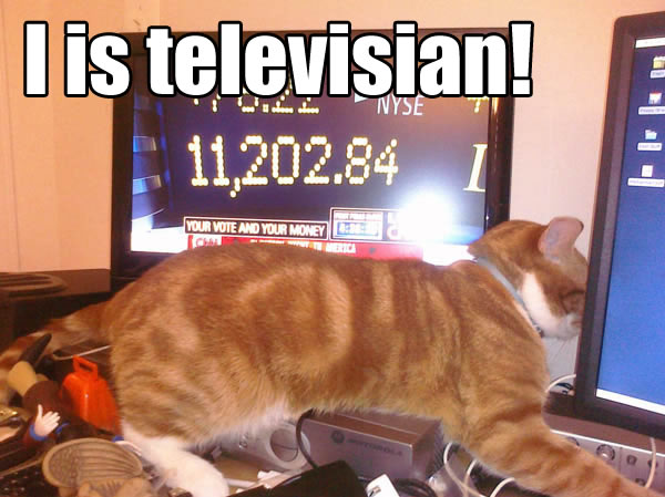 I is televisian!